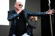 Glenn Gregory, Heaven 17 live at Heritage Live, Audley End House, Essex, Aug 2023. Creator: Annapaola Marchesani