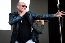 Glenn Gregory, Heaven 17 live at Heritage Live, Audley End House, Essex, Aug 2023. Creator: Annapaola Marchesani