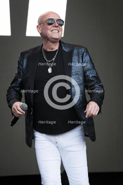 Glenn Gregory, Heaven 17 live at Heritage Live, Audley End House, Essex, Aug 2023. Creator: Annapaola Marchesani.
