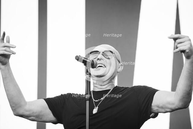 Glenn Gregory, Heaven 17 live at Heritage Live, Audley End House, Essex, Aug 2023. Creator: Annapaola Marchesani.