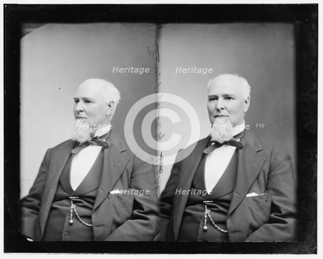 Glenni W. Scofield of Pennsylvania, 1865-1880.  Creator: Unknown.