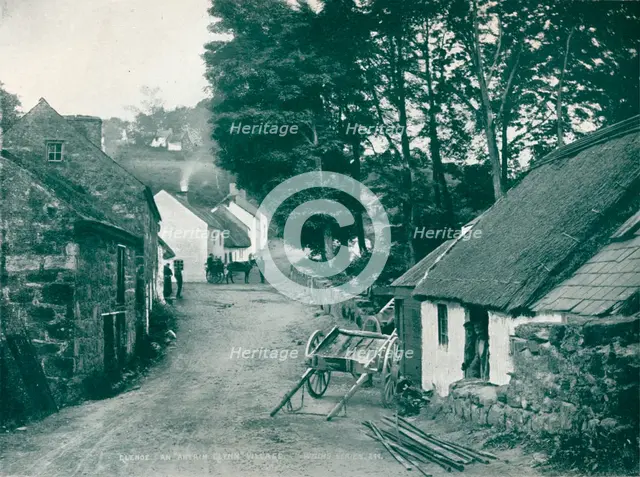'Glenoe: An Antrim Glynn Village', c1903. Artist: Robert John Welch.