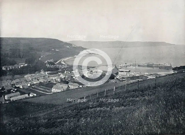 'Glenarm - The Town and the Harbour', 1895. Artist: Unknown.