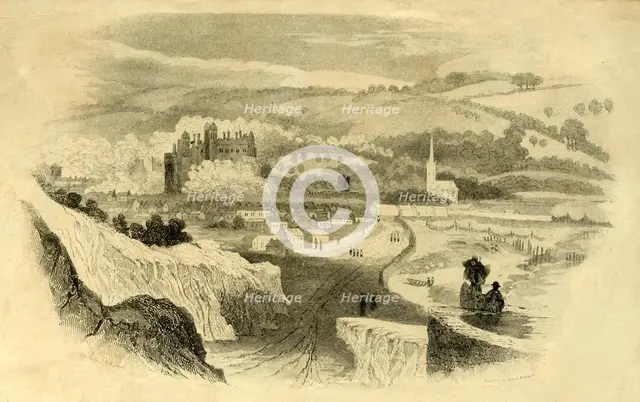 'Glenarm, Co. Antrim', mid-late 19th century.  Creator: James Howard Burgess.