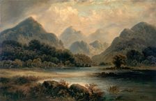 Glencoe, 1825-1829. Creator: Hugh William Williams