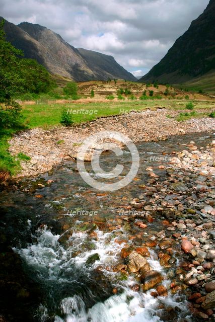 Glencoe, Highland, Scotland. Creator: Peter Thompson.
