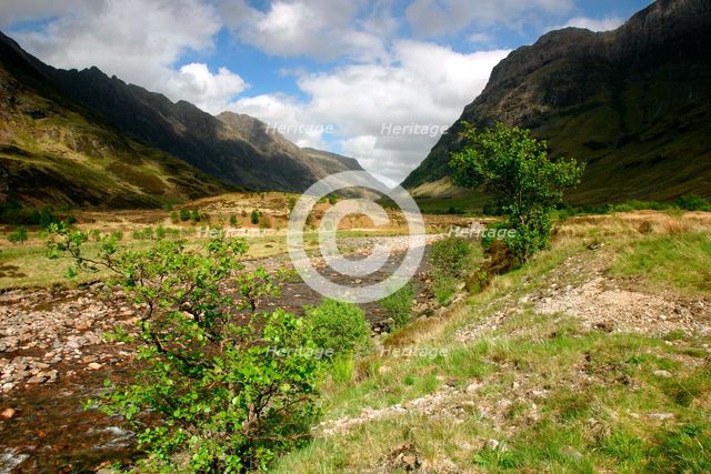 Glencoe, Highland, Scotland. Creator: Peter Thompson.