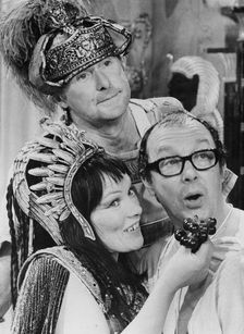 Glenda Jackson playing Cleopatra on the Morecambe and Wise Show, 1971. Creator: Unknown