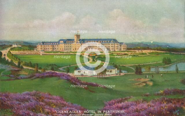 'Gleneagles Hotel in Perthshire', c1930. Artist: Unknown.