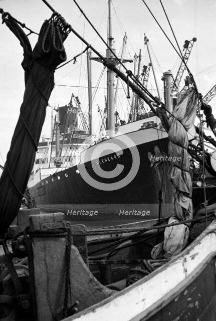 'Glenearn' at King George V Dock, Canning Town, London, c1945-c1965. Artist: SW Rawlings