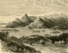 Glengariff Harbour and Bantry Bay from the Eccles Hotel 1898. Creator: Unknown