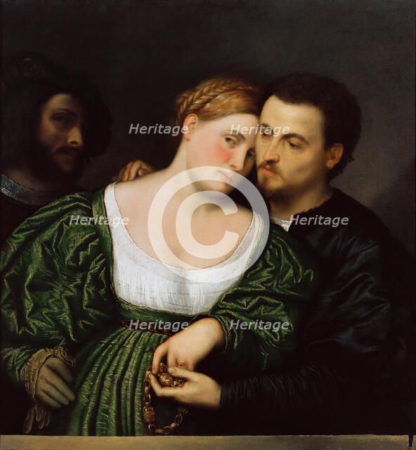 Gli amanti (Venetian Lovers), 1525-1530.