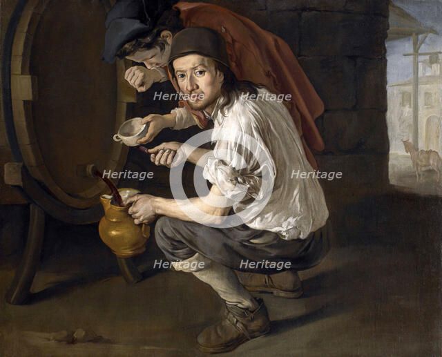 Gli spillatori di vino (Wine Tapping).