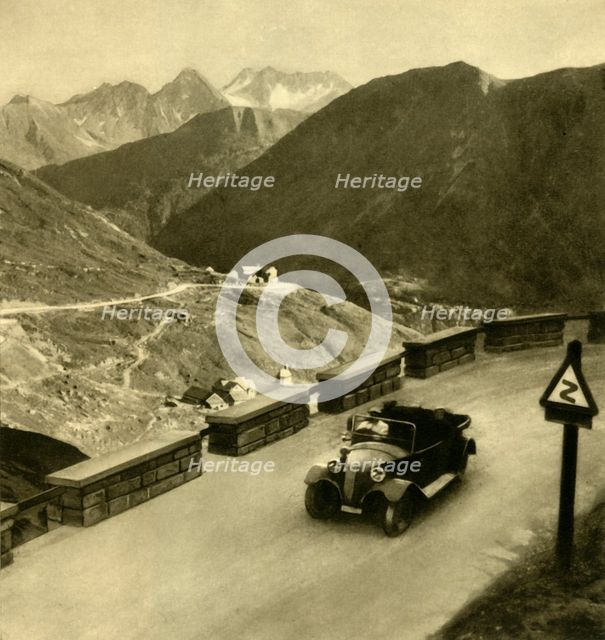 Glocknerhaus on the Grossglockner High Alpine Road, Austria, c1935.  Creator: Unknown.