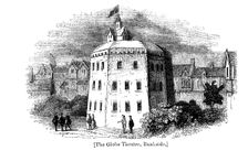 Globe Theatre, Bankside, Southwark, London, as it appeared c1598