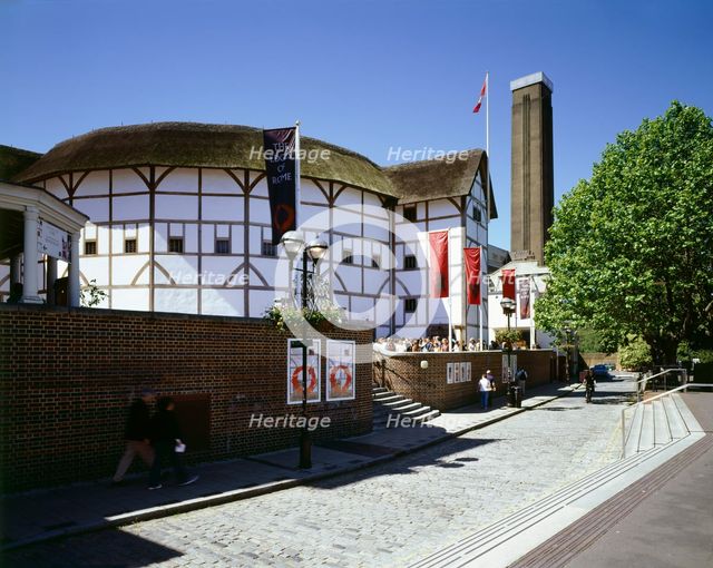 Globe Theatre, c1990-2010. Artist: Marcus Robinson.