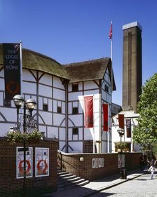 Globe Theatre, c1990-2010. Artist: Marcus Robinson