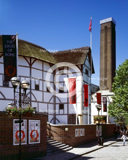 Globe Theatre, c1990-2010. Artist: Marcus Robinson.