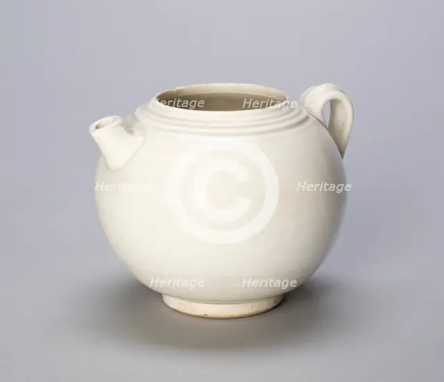 Globular Ewer, Five Dynasties period (907-960) or Northern Song dynasty, c. 10th/11th century. Creator: Unknown.