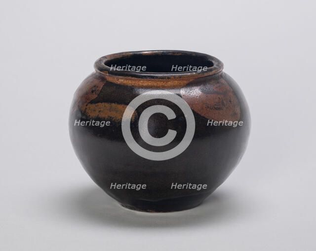 Globular Jar, Northern Song (960-1127) or Jin dynasty (1115-1234), 12th century. Creator: Unknown.