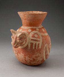 Globular Jar in the Form of a Cat, 100 B.C./A.D. 500. Creator: Unknown