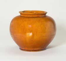 Globular Jar, Tang dynasty (618-906), first half of 8th century. Creator: Unknown