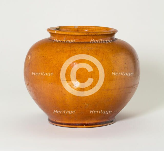 Globular Jar, Tang dynasty (618-906), first half of 8th century. Creator: Unknown.