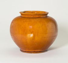 Globular Jar, Tang dynasty (618-906), first half of 8th century. Creator: Unknown