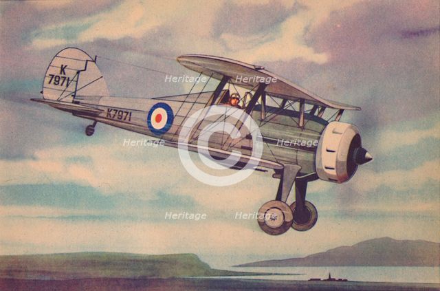 'Gloster "Gladiator" Fighter Biplane', c1944. Creator: Unknown.