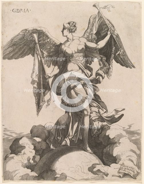 Gloria, 1540/1545. Creator: Domenico del Barbiere.