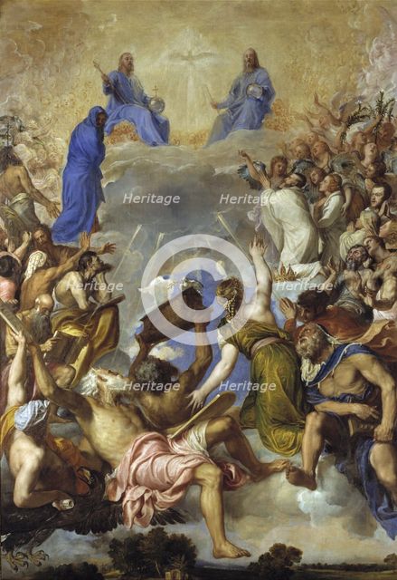 Gloria, 1551-1554. Artist: Titian (1488-1576)
