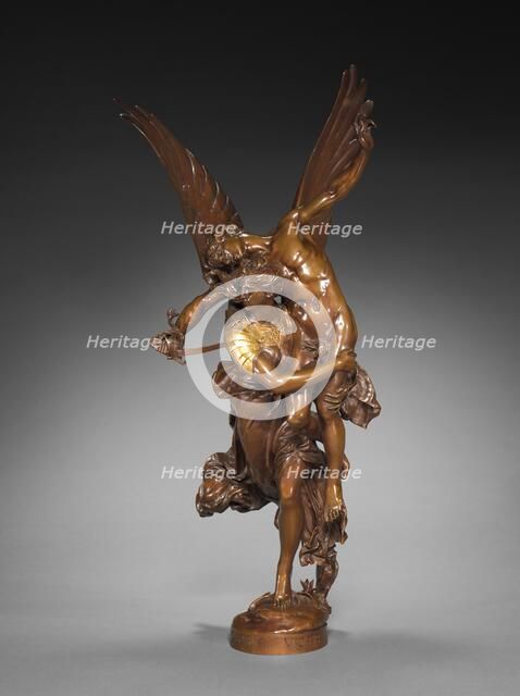 Gloria Victis, c. 1880. Creator: Antonin Mercié (French, 1845-1916).