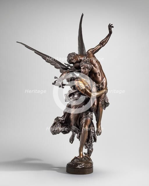 Gloria Victis, model c. 1874, cast after 1879. Creator: Marius Jean Antonin Mercié.