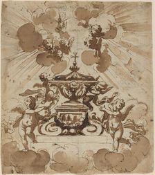 Glorification of the Host, c. 1700. Creator: Unknown
