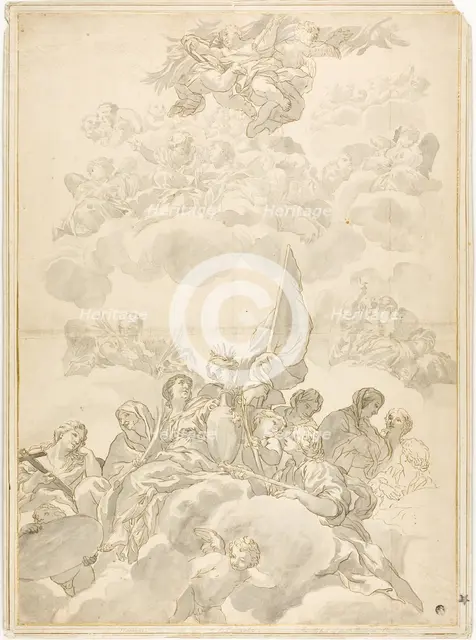 Glorification of Saint, n.d. Creator: Unknown.