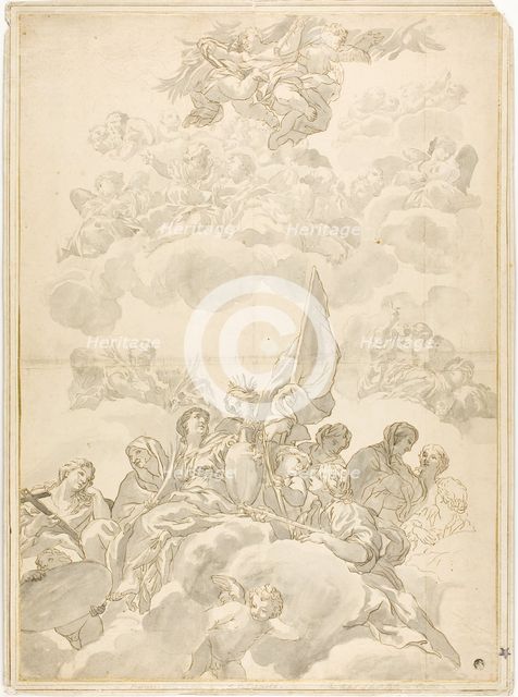 Glorification of Saint, n.d. Creator: Unknown.