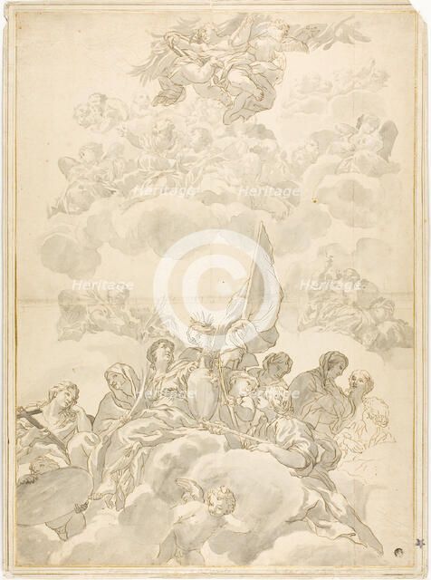 Glorification of Saint, n.d. Creator: Unknown.