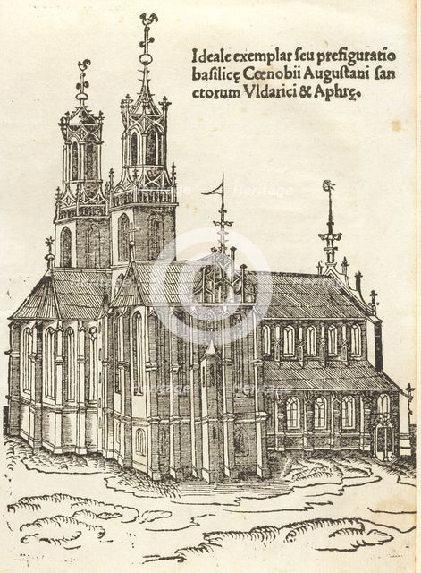 Gloriosorum christi confessorum Uldarici & Symperti, 1516. Creators: Leonhard Beck, Berno of Reichenau.