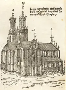 Gloriosorum christi confessorum Uldarici & Symperti, 1516. Creators: Leonhard Beck, Berno of Reichenau