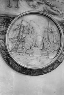 Glorious First of June monument to Captain Harvey, RN, Eastry, Kent, 1964. Artist: Laurence Goldman