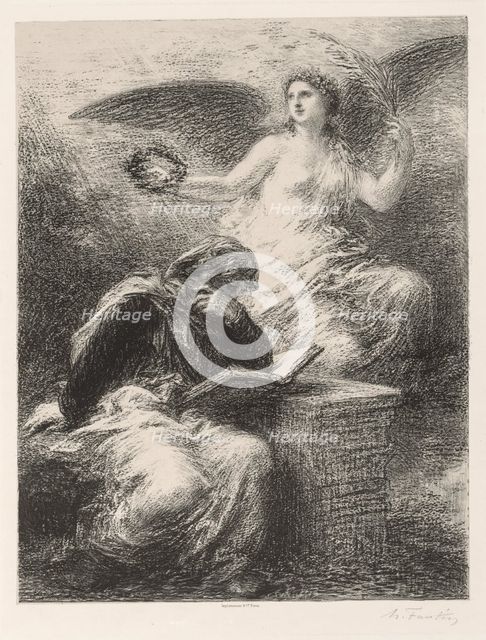 Glory, 1890. Creator: Henri Fantin-Latour (French, 1836-1904).