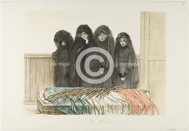 Glory, 1915. Creator: Theophile Alexandre Steinlen.