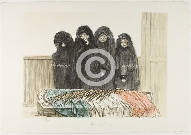 Glory, 1915. Creator: Theophile Alexandre Steinlen.