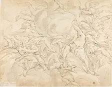 Glory of Angels, n.d. Creator: Giovanni Battista Beinaschi