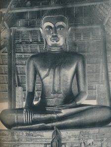 Glory of the Central Shrine in the Wat Suthat, Bangkok c1935. Artist: ENA