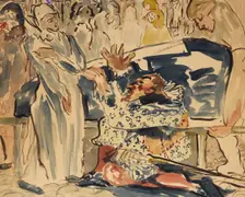 Gloucester and Princess Anne. Scene from Shakespeare's Richard III. Creator: Ernst Josephson