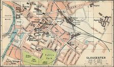 Gloucester c20th Century. Artist: John Bartholomew