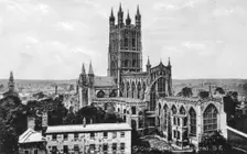 Gloucester Cathedral, Gloucester, Gloucestershire, early 20th century