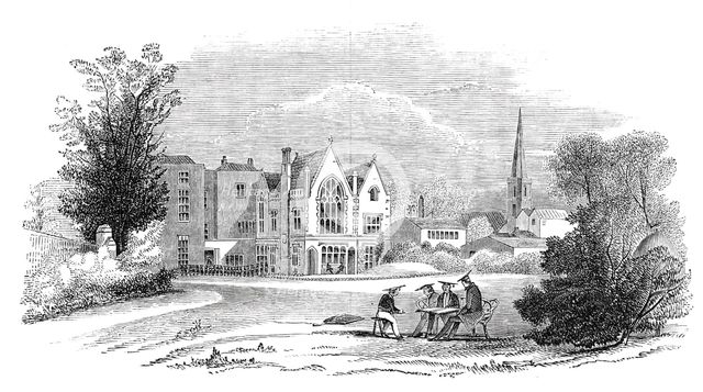 Gloucester College School, 1844. Creator: J. H. Brown.