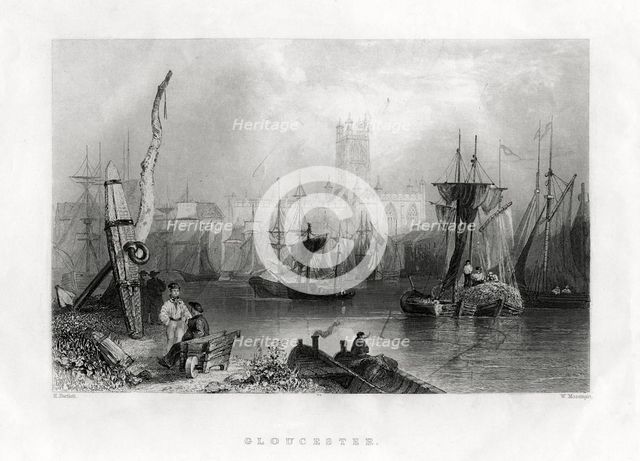 Gloucester, England, 19th century. Artist: W Mossman